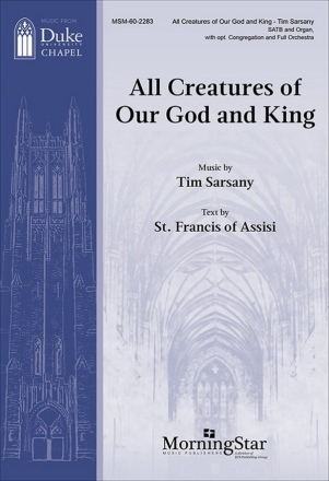 All Creatures of Our God and King SATB and Orchestra Choral Score