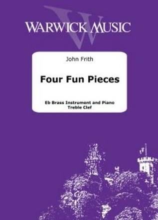 Four Fun Pieces Eb Brass Instrument and Piano Book