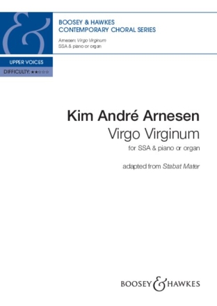 Virgo virginum for female choir (SSA) and piano/organ score