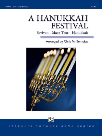 Hanukkah Festival A (c/b score) Symphonic wind band