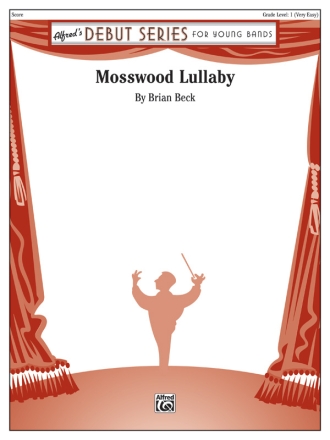 Mosswood Lullaby (c/b score) Symphonic wind band