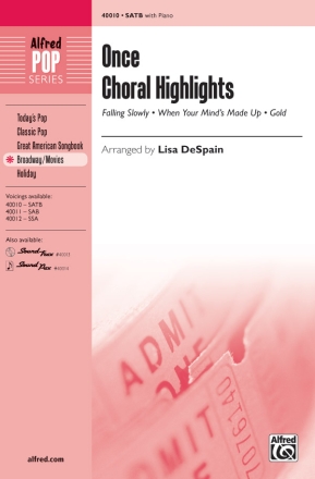 Once (Choral Highlights SATB) Mixed voices