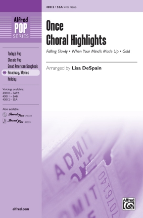 Once (Choral Highlights SSA) Upper voices
