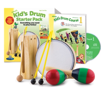 Kids Drum Course Complete Starter Pack Percussion teaching material