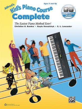 Kids Piano Course Comp (with web code) Piano teaching material
