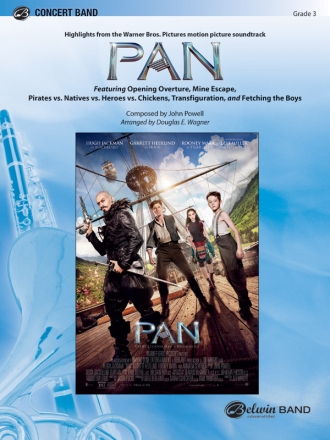 Pan (c/b score) Symphonic wind band