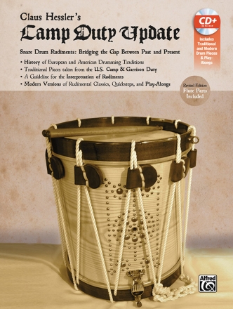 CLAUS HESSLER'S CAMP DUTY UPDATE (Bk+CD) Drum Teaching Material