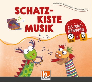 Schatzkiste Musik (Audio-Aufnahmen)  3 CD's und APP