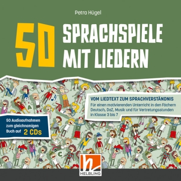 50 Sprachspiele mit Liedern   Audio-Doppel-CD