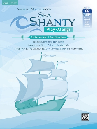 Sea Shanty Play-Alongs Saxophone (Bk/CD) Saxophone Solo