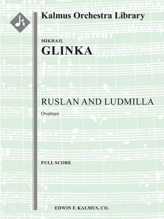 Ruslan & Ludmilla Overture (f/o score) Scores