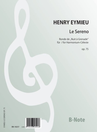 Le Sereno - Rondo fr Harmonium-Celeste op.75 Harmonium Spielnoten