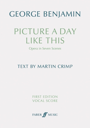 Picture a day like this    vocal score (en)