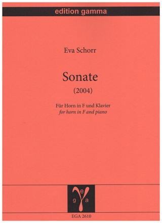 Sonate (2004) fr Horn in F und Klavier