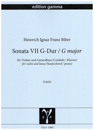 Sonata VII G-Dur fr Violine und Generalbass