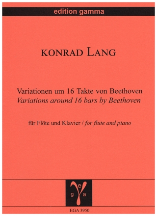 Variationen um 16 Takte von Beethoven fr Flte und Klavier