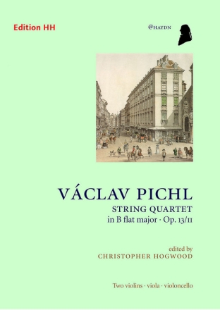 String quartet in B flat major, Op.13/ii two violins, viola, violoncello Full score and  parts