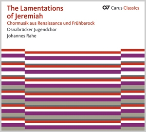 The Lamentations of Jeremiah (Carus Classics)  CD