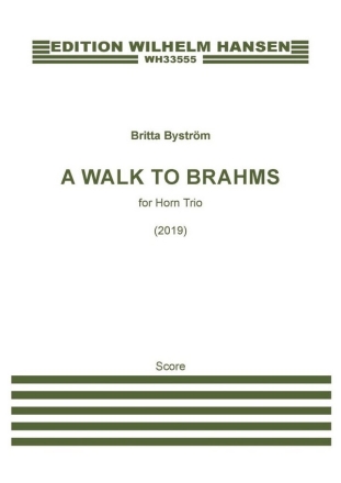 A Walk To Brahms French Horn, Violin, and Piano Set