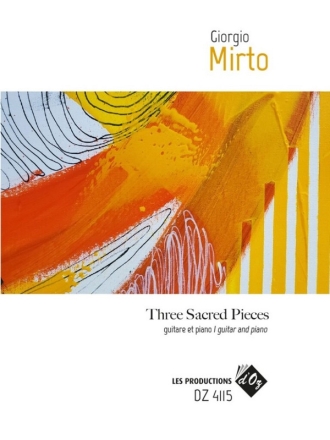 Three Sacred Pieces Guitar and Piano Book & Part[s]