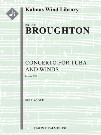 Concerto for Tuba & Winds (score) Scores