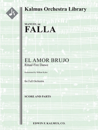 El Amor Brujo: Ritual Fire Dance (f/o) Full Orchestra