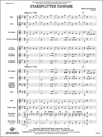 Starsplitter Fanfare (c/b) Symphonic wind band