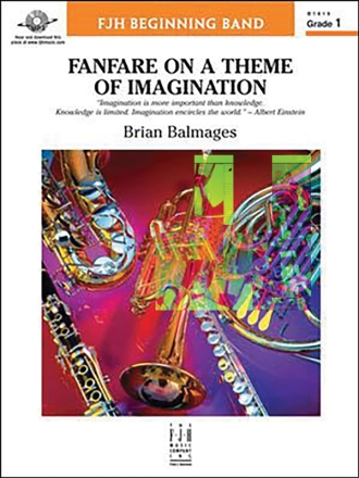 Fanfare on a Theme of Imagination (c/b) Symphonic wind band