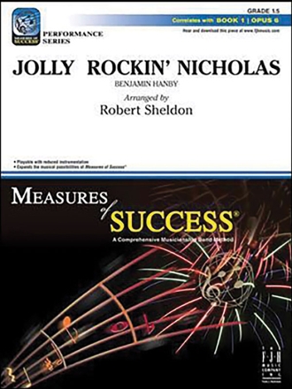 Jolly Rockin' Nicholas (c/b score) Symphonic wind band