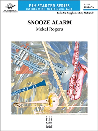 Snooze Alarm (c/b score) Symphonic wind band