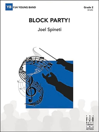 Block Party! (c/b score) Symphonic wind band