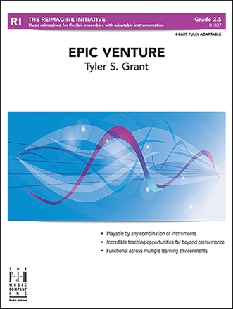 Epic Venture (c/b score) Symphonic wind band