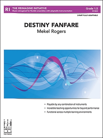 Destiny Fanfare (c/b score) Symphonic wind band