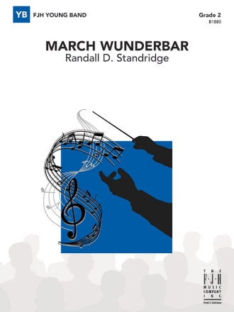 March Wunderbar (c/b score) Symphonic wind band