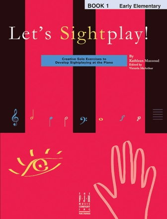 Let's Sightplay! Book 1 Piano teaching material