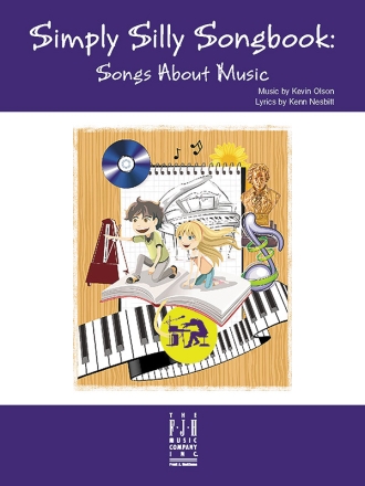 Simply Silly Songbook: Songs About Music Piano teaching material