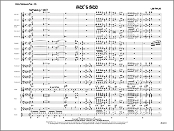 Hack's Back! (j/e score) Jazz band