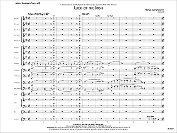 Luck of the Irish (j/e score) Jazz band