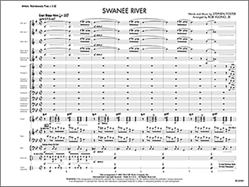 Swanee River (j/e score) Jazz band
