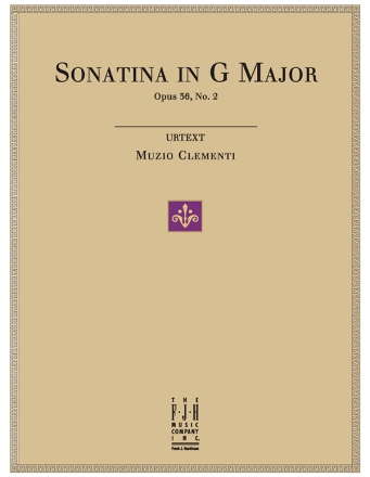Sonatina in G Major, Op.36, No.2 (piano) Piano Solo