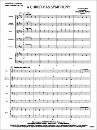 A Christmas Symphony (s/o score) Full Orchestra