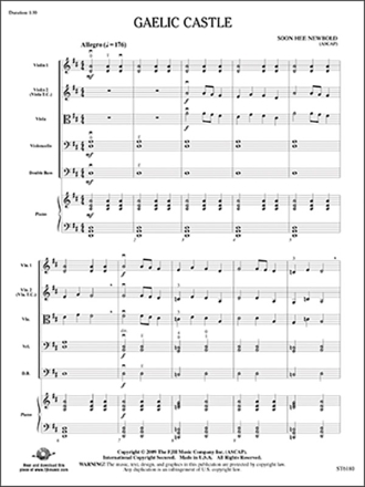 Gaelic Castle (s/o score) Full Orchestra