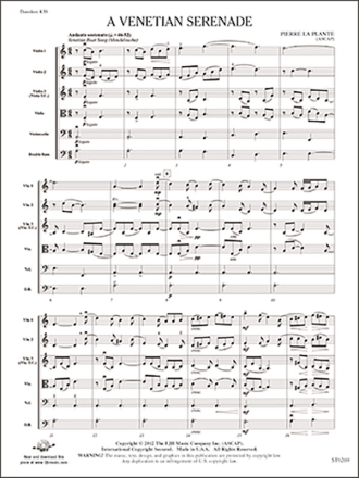 A Venetian Serenade (s/o score) Full Orchestra