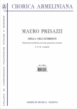Stella cli extirpavit Coro a Cappella Partitura