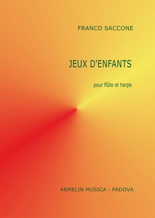 Jeux d'enfants Flauto, Arpa Partitura e parti