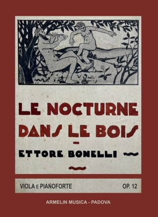 Le Nocturne dans le bois, op. 12 Viola e Pianoforte Partitura e Parti