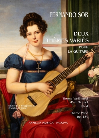 Deux Thmes varis pour la Guitare Chitarra sola Partitura