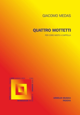 Quattro Mottetti Coro a Cappella Partitura