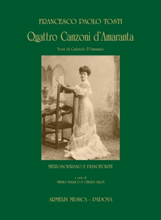 Quattro canzoni d'Amaranta Canto e Pianoforte Partitura