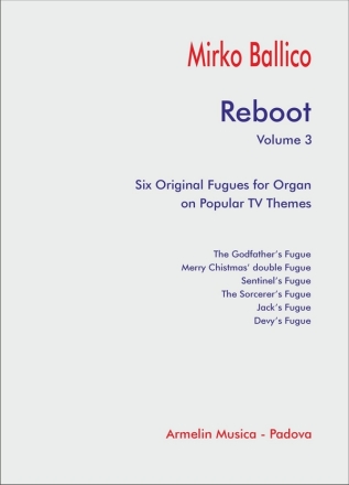 Reboot. Volume 3 Organo solo Partitura